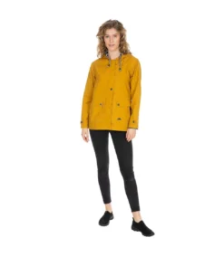 Trespass Womens/Ladies Seawater Waterproof Jacket (Maize Yellow) -Featured Women's Clothing Stores 00EC66164E20D10CE86E758F473B562A0F6C36B8CA2F61AD840EB0DECC736E62