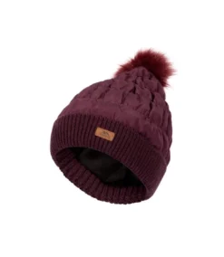 Trespass Womens/Ladies Reine Knitted Beanie (Fig)