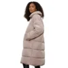 Dorothy Perkins Womens/Ladies Oversized Longline Padded Jacket (Mink)