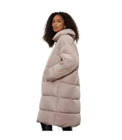 Dorothy Perkins Womens/Ladies Oversized Longline Padded Jacket (Mink)