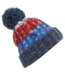 Beechfield® Womens/Ladies Corkscrew Pom Pom Beanie (Alpine Blues) -Featured Women's Clothing Stores 0669752C1542193B9ABD254F479D1BA061EE96E2FE523355E28FCB018B238416