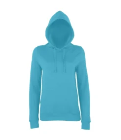 AWDis Just Hoods Womens/Ladies Girlie College Pullover Hoodie (Turquoise Surf)