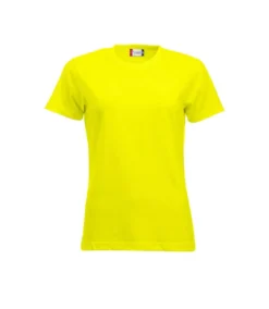 Clique Womens/Ladies New Classic T-Shirt (Visibility Yellow)