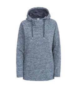 Trespass Womens/Ladies Stumble Hooded Fleece (Navy Marl)