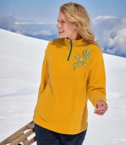 Pack Of 2 Women's Microfleece Pullovers - Ochre Blue -Featured Women's Clothing Stores 0afc521f893f83a8f96c0970e280a3a4