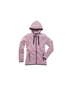 Stedman Womens/Ladies Active Knitted Fleece (Purple Melange)