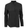 Kariban Womens/Ladies Long Sleeve Mandarin Collar Shirt (Black)