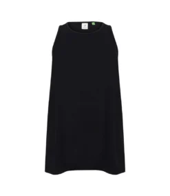 Tombo Womens/Ladies Open Back Undershirt (Black)