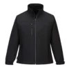 Portwest Womens/Ladies Charlotte Soft Shell Jacket (Black)