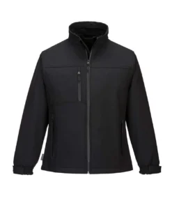 Portwest Womens/Ladies Charlotte Soft Shell Jacket (Black)