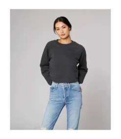 Bella + Canvas Womens/Ladies Fleece (Dark Grey) -Featured Women's Clothing Stores 1A09179B500CD48658AF681E13E68615B104AD75CB2AB8F763EF582605431E34