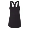 Bella + Canvas Womens/Ladies Jersey Racerback Tank Top (Black)