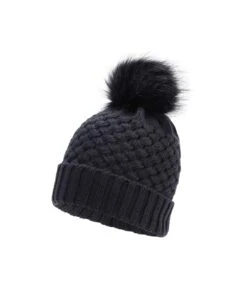 Mountain Warehouse Womens/Ladies Lisbon Pom Pom Beanie (Navy) -Featured Women's Clothing Stores 1BE4E86A73CFBA051A6EF2334792403064D852DD89BA393F906C5C70EBDB975B