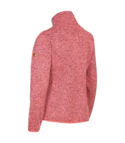 Trespass Womens/Ladies Keepsake Fleece Jacket (Rhubarb Red)