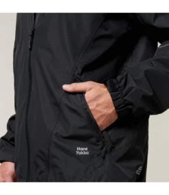 Hard Yakka Unisex Adult Orbit Waterproof Jacket (Black) -Featured Women's Clothing Stores 1D09D1B2FB488ED4F2EDD4CD960DA9E58F205C7CDAACA4B266B0A636620EA711