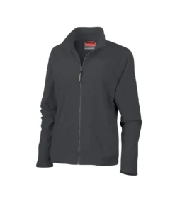 Result Ladies/Womens La Femme® High Grade Microfleece Jacket (490 GSM) (Black)