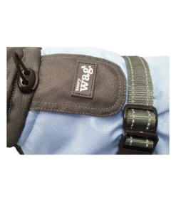 Henry Wag Waterproof Dog Coat (Blue/Gray) (Extra Small) -Featured Women's Clothing Stores 1DE6B962109F3745F36D49CE661FB786EBFADF6DF2A87F466DEBD9237128147C