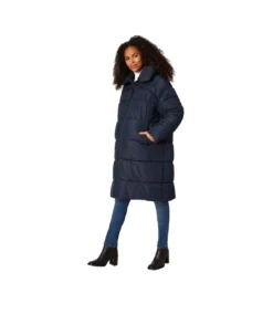 Dorothy Perkins Womens/Ladies Longline Padded Maternity Coat (Navy)