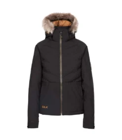 Trespass Womens/Ladies Elisabeth Ski Jacket (Black)
