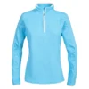 Trespass Womens/Ladies Ollog Half Zip Active Sports Top (Bermuda)