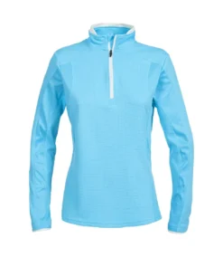 Trespass Womens/Ladies Ollog Half Zip Active Sports Top (Bermuda)