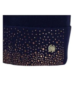 HyFASHION Womens/Ladies Alaska Diamante Bobble Hat (Navy/Rose Gold) -Featured Women's Clothing Stores 232F810C630BF8CED956AC51B9B97FAC7358B0E3034CC86948CD62A2D791FAB4