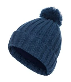 Trespass Womens/Ladies Alisha Winter Pom Pom Hat (Indigo) -Featured Women's Clothing Stores 24638FA307EA787A7F4E426B465E0F463C6F0B5782FABDF7017FDAE0B8299C08