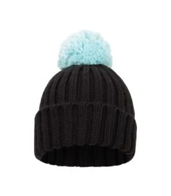 Mountain Warehouse Womens/Ladies Geneva Contrast Beanie (Black)