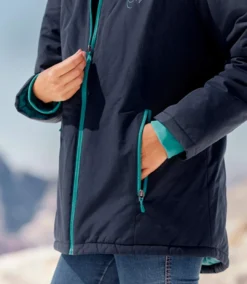 Women's Navy Parka - Water-Repellent -Featured Women's Clothing Stores 27dafc48901995e9444ce6320cf1b669