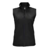 SOLS Womens/Ladies Race Softshell Vest (Black)