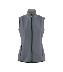 Printer Womens/Ladies Trial Softshell Vest (Steel Grey)