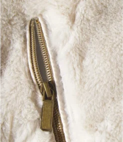 Women's Ecru Faux-Fur Jacket -Featured Women's Clothing Stores 300c28fb3d5a86c23b2148d9abe5e72c