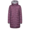 Trespass Womens/Ladies Homely Padded Jacket (Blackberry)