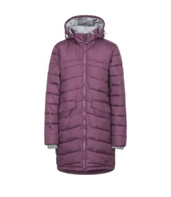 Trespass Womens/Ladies Homely Padded Jacket (Blackberry)