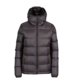 Trespass Womens/Ladies Humdrum Packaway Down Jacket (Black)