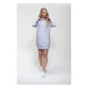AWDis Girlie Womens/Ladies Hoodie Dress (Heather Gray)