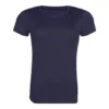 Awdis Womens/Ladies Cool Recycled T-Shirt (Navy)