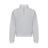 Awdis Womens/Ladies Just Hoods Crop Sweatshirt (Arctic White)