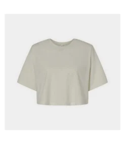 Bella + Canvas Womens/Ladies Jersey Crop T-Shirt (Vintage White)