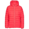 Trespass Womens/Ladies Amma Down Jacket (Hibiscus Red)