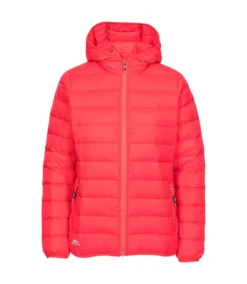 Trespass Womens/Ladies Amma Down Jacket (Hibiscus Red)