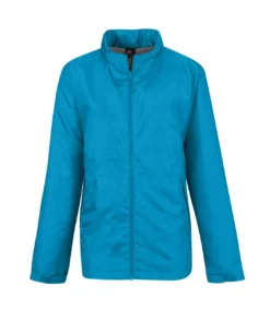 B&C Womens/Ladies Multi Active Hooded Jacket (Atoll/ Warm Gray)