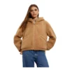Dorothy Perkins Womens/Ladies Teddy Fleece Short Coat (Camel)