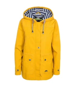 Trespass Womens/Ladies Seawater Waterproof Jacket (Maize Yellow)
