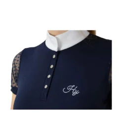 HyFASHION Womens/Ladies Lydia Show Shirt (Navy) -Featured Women's Clothing Stores 452C9DF8D2B8C8E05781206B572CD9E67AB757336FFF8831148B94976807F931
