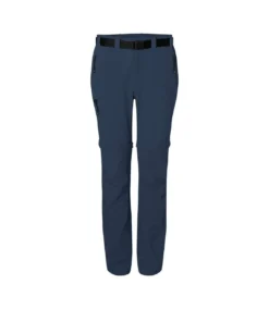 James And Nicholson Womens/Ladies Zip-Off Trekking Pants (Navy)