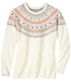 Women's Ecru Knitted Sweater -Featured Women's Clothing Stores 45c6e737c1df0d8a33a0d521e86c815e