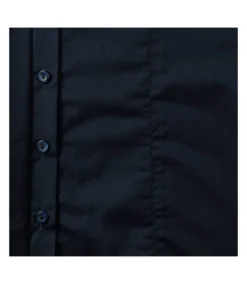 Russell Collection Ladies Long Sleeve Fitted Poplin Shirt (French Navy) -Featured Women's Clothing Stores 473CAB3986397E4D7E0F66E5071BD85B028CF62D59AD394EBC7CDC66F2E57239