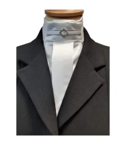 ShowQuest Womens/Ladies Regency Competition Stock Tie (White)
