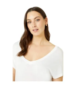 Maine Womens/Ladies Slouch T-Shirt (White) -Featured Women's Clothing Stores 48A966F7DC8AF090BA065DBC89E9C6E299723E4AE5DBD1C838A58AC8B2F6B7CB